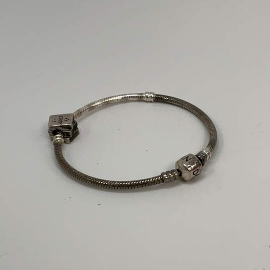 Designer Pandora S925 ALE Sterling Silver Round Shape Study Charm Bracelet image number 3