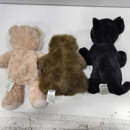 Bundle of 3 Assorted Build-A-Bear Workshop Plush Toys alternative image