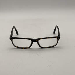 Womens RB 5277 Black Brown Prescription Rectangular Eyeglasses With Case alternative image