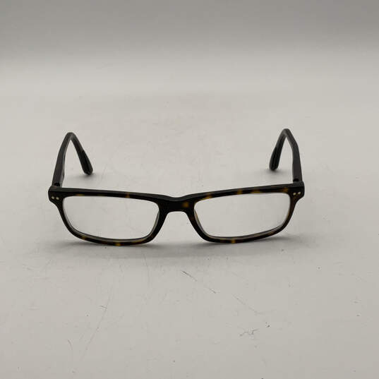 Womens RB 5277 Black Brown Prescription Rectangular Eyeglasses With Case image number 2
