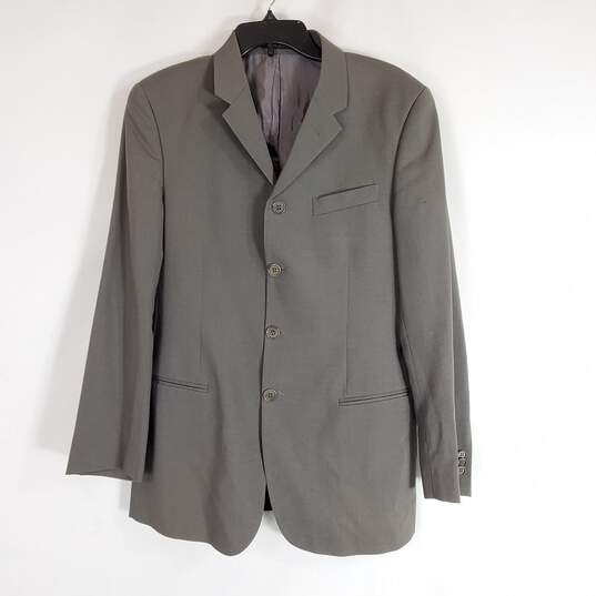 Emporio Armani Men Gray Suit Jacket Sz L image number 1