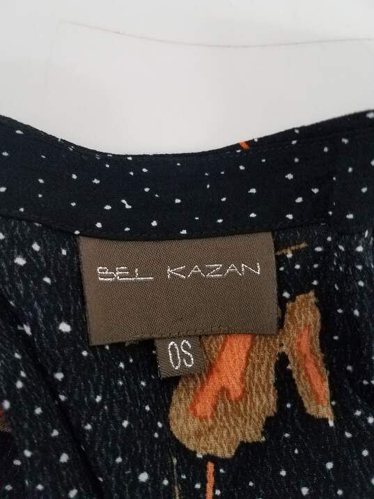 Bel Kazan Black w/ Leaves Duster One Size image number 3