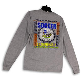 Mens Gray NCAA 2004 Womens College Soccer Pullover Athletic T-Shirt Size S alternative image