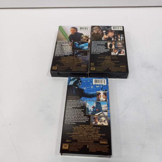 Vintage Star Wars Trilogy Special Edition VHS Set image number 3