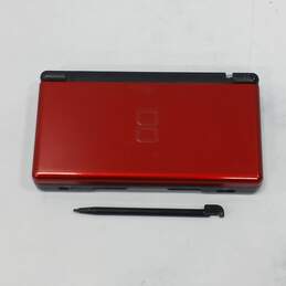 Red Nintendo DS Lite NDS Lite ( BROKEN HINGE )
