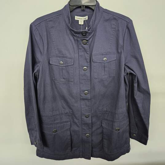 Coldwater Creek Blue Button Up image number 1