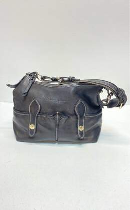 Dooney & Bourke Florentine Lucy Hobo Black Leather Bag