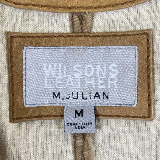 Wilson's Leather M.Julian Beige Coat - Size Medium image number 3