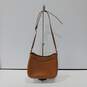Pourchet Brown Leather Crossbody Bag image number 1