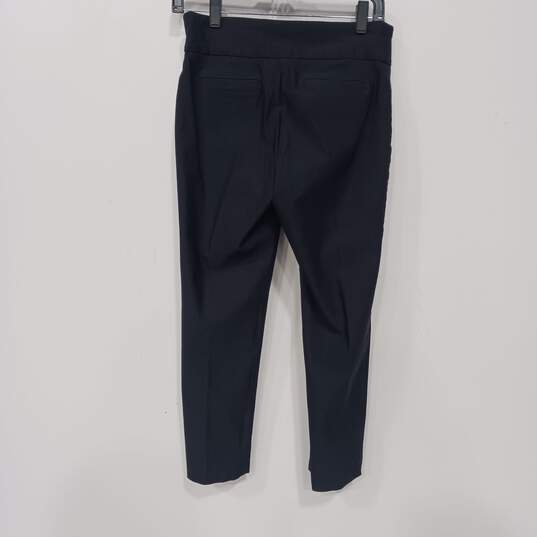 Women's Charter club Black Cambridge Slim Dress Pants Size 6PS image number 2
