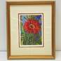Red Daisy Still Life Limited Edition Print by Ana Maria Hautenbach Signed image number 1