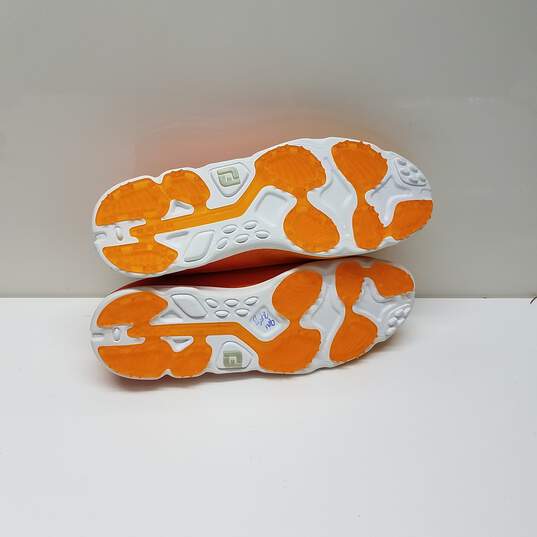 Footjoy emPower Golf Shoes Orange/Yellow/Gray, Women's 9M image number 7