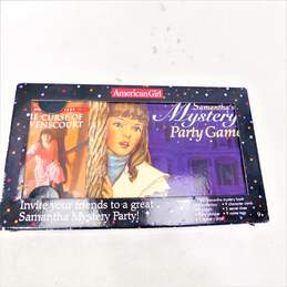 2005 American Girl Samantha Mystery Party Game Bundle W/ Book IOB
