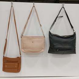 Bundle of 3 Assorted Unbranded Crossbody Bags