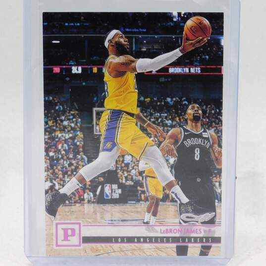 2019-20 LeBron James Panini Chronicles Pink Los Angeles Lakers image number 1