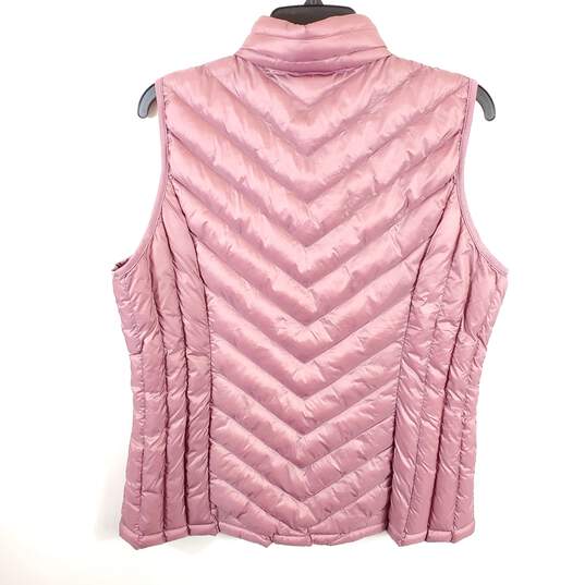32 Degrees Heat Women Pink Puffer Vest Jacket L NWT image number 2