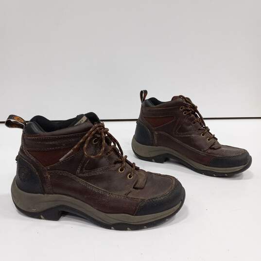 Ariat Brown Lace Up Hiking Boots Size 6B image number 1