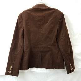 Lilly Pulitzer Brown Corduroy Sports Coat alternative image
