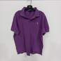 Polo Ralph Lauren Men's Purple Cotton SS Polo Shirt Size XL image number 1