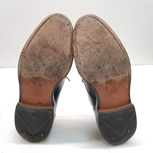 Allen Edmond Black Leather Oxford Shoes sz 9 image number 6