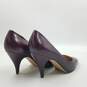 Gucci Leather Pump Women's Sz.35 Maroon image number 4