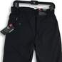 NWT Under Armour Womens Black Droit Loose Fit Straight Leg Ankle Pants Size 30 image number 4