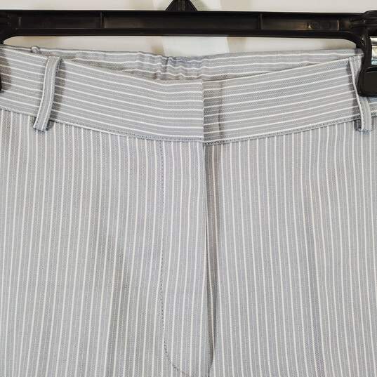Adrianna Papell Women's Gray Striped Pants SZ 10 NWT image number 2