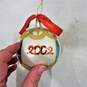 Vintage Waterford Holiday Heirlooms 2001 / 2002 New Year's Cel Ball Ornament image number 3