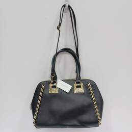 Marc New York Black Pebble Leather Top Handle Bag NWT