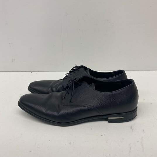 Prada Black Loafer Casual Shoe Men 9 image number 2