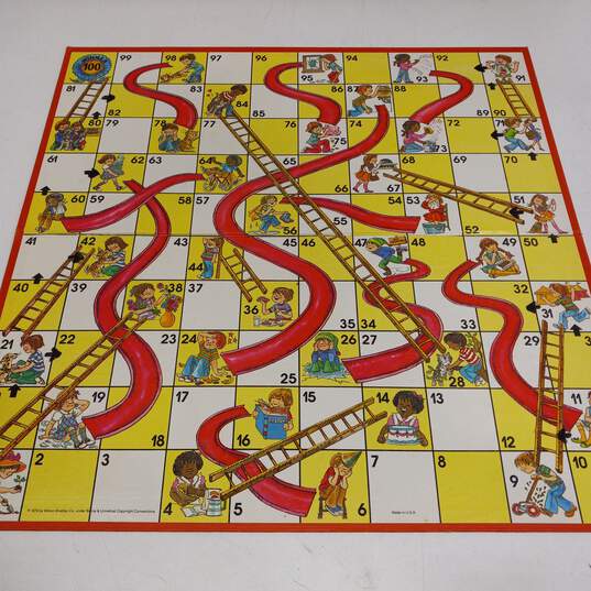 Vintage Chutes and Ladders Board Game image number 3