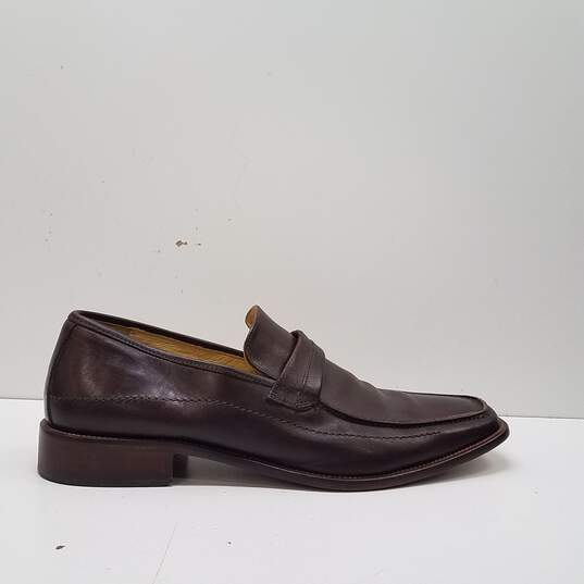 Giorgio Ferri Brown Leather Shoe Men's Size 12 image number 1