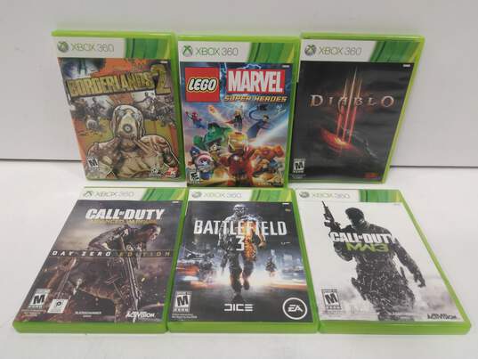 6pc. Set of Xbox 360 Video Games image number 1