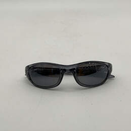 Mens XX Twenty Gray Iridium Lenses Full Rim O Matter Wrap Sunglasses