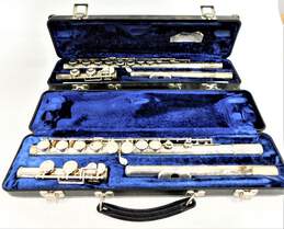 W. T. Armstrong Brand 104 Model Flutes w/ Cases (Set of 2)