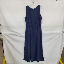 Tommy Bahama Dark Blue Sleeveless Maxi Dress WM Size L NWT alternative image