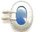 Tibetan Sterling Silver Oval Lapis Statement Pendant 29.5g image number 5