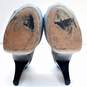 Michael Kors Grey Platform Heels Size 7 image number 5