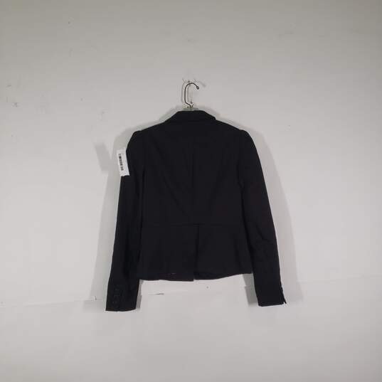 NWT Womens Long Sleeve Notch Lapel Single-Breasted Blazer Size 8 image number 2