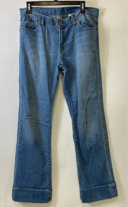 Polo Ralph Lauren Womens Blue Denim 5 Pocket Design Bootcut Jeans Size 12