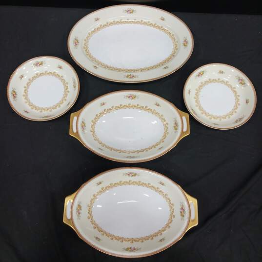 F&B Co. Meito Dinner Service Set Assorted 5pc Lot image number 2
