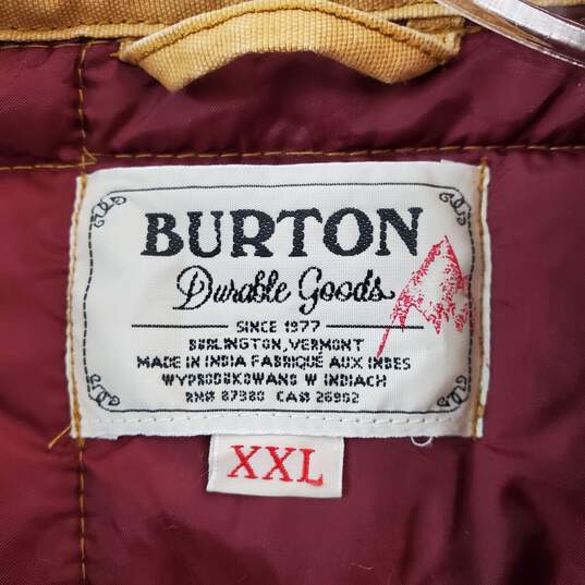 Burton MB Woodford Vest Beige Mens XXL image number 5