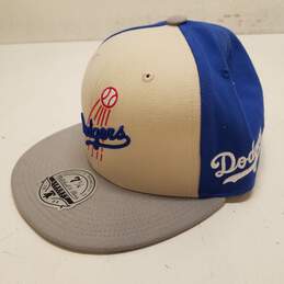 Mitchell & Ness Fitted L.A. Dodgers Cap Size 7 1/4 (NEW)