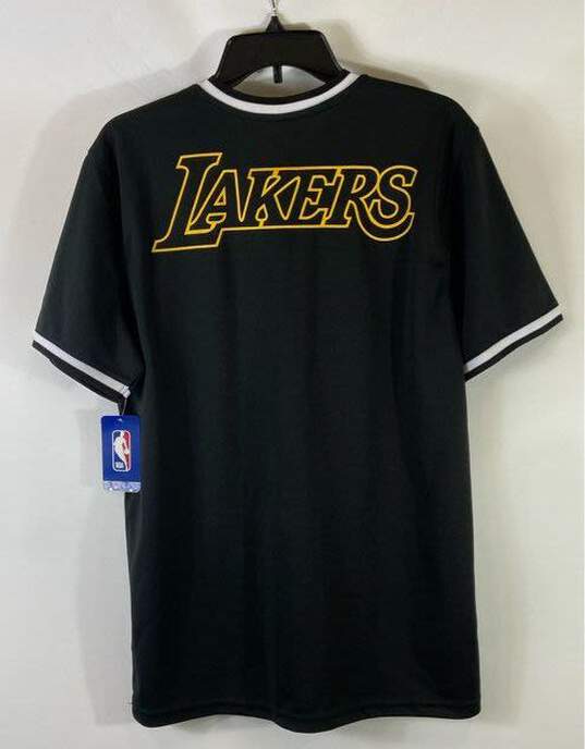 ULTRA GAME x NBA Black Lakers T-shirt - Size Medium image number 2
