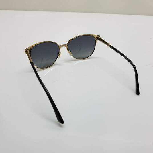 AUTHENTICATED Versace Cat Eye Black Gold Frames Womens Sunglasses image number 2