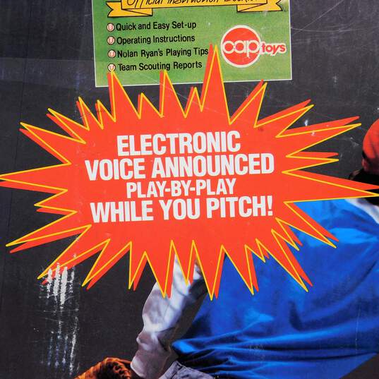 Vintage Sealed Nolan Ryan's Strike Zone Baseball Electro Arcade Game image number 6