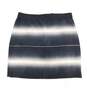 MARC by Marc Jacobs LIDA Oatmeal Black Stripe Cotton Silk Blend Knee Length Skirt Size 6 with COA image number 1