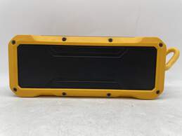 PowerAdd Yellow Black Waterproof Portable Speaker Not Tested E-0542496-B alternative image