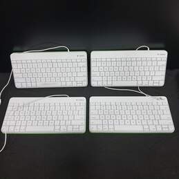 Bundle of 4 Logitech Wired Keyboard for iPad Lightning Connector alternative image