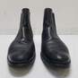 Neiman Marcus Leather Chelsea Boots Black 10 image number 3